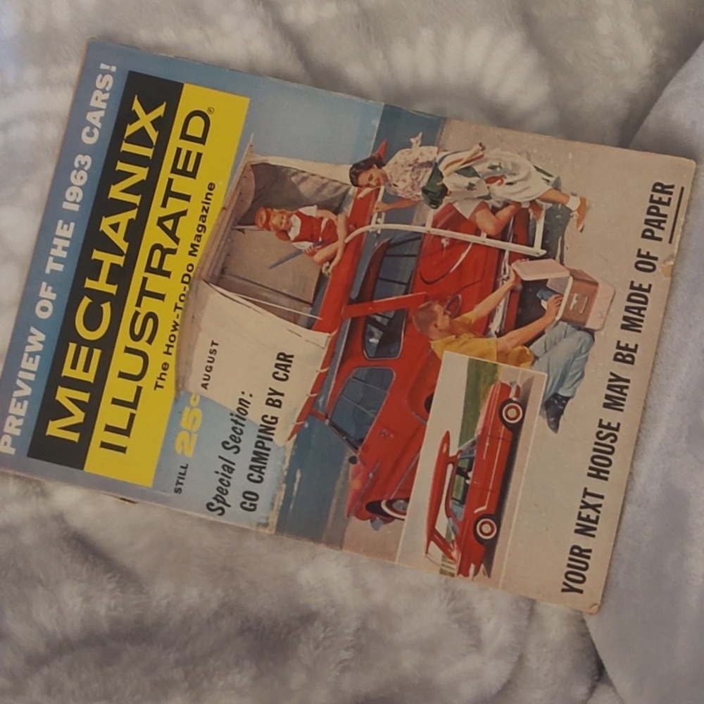 Mechanix Illustrated Magazine, August